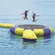 Inflatable Water Trampoline with Slide, Water Floating Trampoline Exercise Trampoline, Inflatable Water Trampoline, Outdoor Trampoline for Adults/Kids interesting