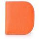 NTIYOU Wallets Wallet New Women's Leather Wallet Slim Simple Card Holder Portable Buckle Coin Purses 6 Card Slots Tear-Resistant Durable (Color : Orange)