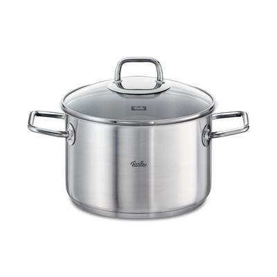Kochtopf FISSLER "viseo", silber (silberfarben), Ø:24cm, Töpfe, Induktion Image
