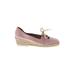 Andre Assous Wedges: Pink Print Shoes - Women's Size 8 1/2 - Round Toe