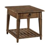 Kincaid Ansley Solid Wood End Table w/ Storage Wood in Brown | 24 H x 24 W x 28 D in | Wayfair 024-915