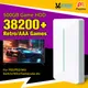Console de jeux vidéo HDD Retrobat et Playnite 500 Go 38200 + jeux rétro AAA PS3 PS2 PSP