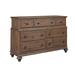 Canora Grey Suelo 7 Drawer 60" W Solid Wood Dresser Wood in Brown | 40 H x 60 W x 20 D in | Wayfair C1C9661B874F4002951236FC04BA6981