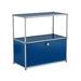 Hokku Designs Pulita Iron Accent Cabinet Metal in Blue | 29 H x 30.5 W x 14.76 D in | Wayfair 72E0984C04DC42C387207FA4985DFF0B