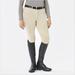 Piper Knit Everyday Mid - Rise Breeches by SmartPak - Knee Patch - 32L - Tan - Smartpak