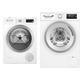 Bosch Wärmepumpentrockner für 8 kg Wäsche, Serie 8, A+++ & erie 4 Waschmaschine, 7 kg, 1400 UpM, ActiveWater Plus