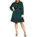 Precious Belted Long Sleeve Dress