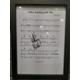 valentines... I will always love you, whitney houston, signed A4 sheet music