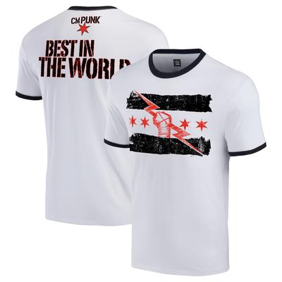 WWE CM Punk Best In The World Ringer T-Shirt - Herren Image