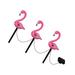 Solar Light Outdoor Lights for House LED Lights Exterior Solar Powered Lights Flamingo Lights Solar Flamingo Outdoor Light Garden Light Plastic