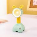 Mini Bunny LED Desk Lamp Cute LED Night Light Rabbit Shape Mini Magnetic Absorption Table Lamp Portable Easter Reading Table Night Lamp for Kids Students Birthday Gift