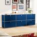 90'' Wide 6- Shelf Credenza Office Storage Cabinets