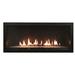 Propane MF Romote Linear Fireplace Black