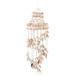 Wind Chime Conch Sea Shell Wind Chime Hanging Ornament Wall Decoration Creative Hanging Pendant Stylish Hanging Ornament Hanging Decor for Home Living Room (Random Style)