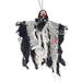 Decor Animated Witch Talking Hanging Ghost Haunted House Creepy Prop Creepy Ghost Props Floating Skeleton Voice Control Hanging Ghost