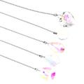 5pcs Crystal Beads Chains Pendant Fan Pulling Ropes Beads Chain Hanging Decor