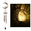 Shinysix Wind Chimes Solar Wind Chime Wind Chimes Lamp Wind Metal Windbell Solar Windbell Solar Wind Chimes Lamp Patio Waterproof Wind Chimes Lamp Patio Balcony Outdoor Decoration Waterproof