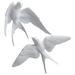 2Pcs Swallow Wall Decoration Rustic Bird Wall Decoration Outdoor Swallow Decor Home Ornaments