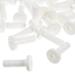 50 Pcs Water Filter Water Machine Accessories Water Dispenser Plug Water Pipe End Plug Water Purifier Connector Water Purifier Water Dispenser White Plastic