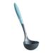 Oggfader Household Long-handled Drinking Soup Draining Oil Removing Oil Colander Can Be Wall-mounted Kitchen Tool Oil-separating Spoon Oil-separating Spoon Hot Pot Blue