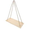 Wooden Wall Hanging Shelf Household Decorative Hanging Planter Shelf Wall Organizer Shelf