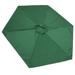 Outdoor Parasol Yard Umbrella Canopy Accessories Exterior Window Awning Beach Sun Replacement for Patio Cloth