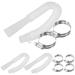 3 Sets Swimming Pool Sand Filter Pumps Hose Tub Accessories for Bathtub Pool Pump Replacement Hose Pool Pump Filter Pipe Pool Replacement Tube Pool Accessories White Pp