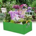 Fabric Raised Garden Bed Rectangle Breathable Planting Container Bag Garden Beds Outdoor for Vegetables Garden Grow Bed Bags for Growing Herbs Flowers and Vegetables