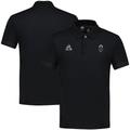 Le Coq Sportif Poloshirt für die Olympischen Spiele 2024 in Paris – Schwarz