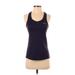 Nike Active Tank Top: Purple Activewear - Women's Size X-Small