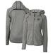Women's Cutter & Buck Heather Gray Baltimore Orioles City Connect Mainsail Full-Zip Hooded Jacket