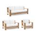 St. Kitts Seating Replacement Cushions - Corner Chair, Solid, Vista Boucle Alabaster, Standard - Frontgate