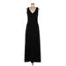 Banana Republic Casual Dress - Midi: Black Dresses - Women's Size 6