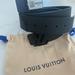 Louis Vuitton Accessories | Euc Louis Vuitton Belt | Color: Black | Size: 40”/ 85