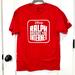 Disney Shirts | Disney Ralph Breaks The Internet Movie Promo Tee | Color: Red/White | Size: M