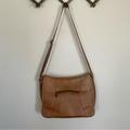 Columbia Bags | Brown Colombian Leather Crossbody Shoulder Laptop Bag Backpack | Color: Brown/Tan | Size: Os