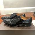 Gucci Shoes | Gucci Men’s Lace-Up With Double G Patent Leather Oxfords | 10.5 | Color: Black | Size: 10.5
