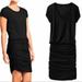 Athleta Dresses | Athleta Topanga V-Neck Jersey Stretch Dress Size M | Color: Black | Size: M