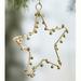 Anthropologie Holiday | New! Terrain Jingle Bell Star Ornament | Color: Gold | Size: Os