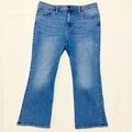 Madewell Jeans | Madewell Cali Demi Boot Jeans In Dorrance Wash Petite | Color: Blue | Size: 32p