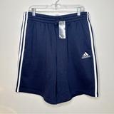 Adidas Shorts | Adidas Essentials Fleece Shorts | Color: Blue | Size: Xl