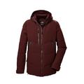 killtec Herren Steppjacke/Funktionsjacke in Daunenoptik mit Kapuze KOW 1 MN QLTD JCKT, gebranntes rot, XL, 41837-000