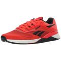 Reebok Unisex Nano X4 Sneaker, Dynred Black Purgry, 44.5 EU