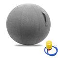 Gym Ball 55/65/75 cm Anti Burst,Sitting Ball Chair for Office,Dorm and Home,Balance Ball Chair Fitness Exercise Ball 55cm 65cm 75cm Anti-Burst Non-Slip Stability Balance Gym Ball,For Office & Home Des