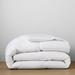 RE/FINE™ Terron Down Extra Plush Duvet Insert, Cotton in White | King/Cal King Down Comforter | Wayfair 12DE9FC0FEC84B1CB90D6507837C6F9D