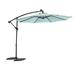 Arlmont & Co. Rodier 129.92 Umbrella in Green | 82.68 H x 129.92 W x 129.92 D in | Wayfair AB72E892A61544648E81E8AF46023756