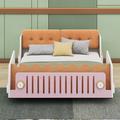 Trinx Jillan Bed Upholstered/Linen in White | 29.5 H x 55.9 W x 76.8 D in | Wayfair 67F48CCE759148268837CBCA8044461A