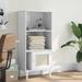 Bayou Breeze Arrieanna 51.2" H x 23.6" W Solid Wood Cube Bookcase Wood in White | 51.2 H x 23.6 W x 13.8 D in | Wayfair