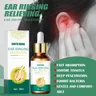 Gouttes d'oreille pour acouphènes soins doux pour la surdité d'oreille la santé la décharge les
