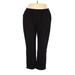 Lands' End Casual Pants - High Rise: Black Bottoms - Women's Size 3X